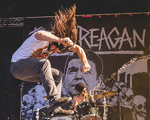Iron Reagan announce tour w/ Noisem and Angel Du$t; Tony Foresta released his own brand of hot sauce