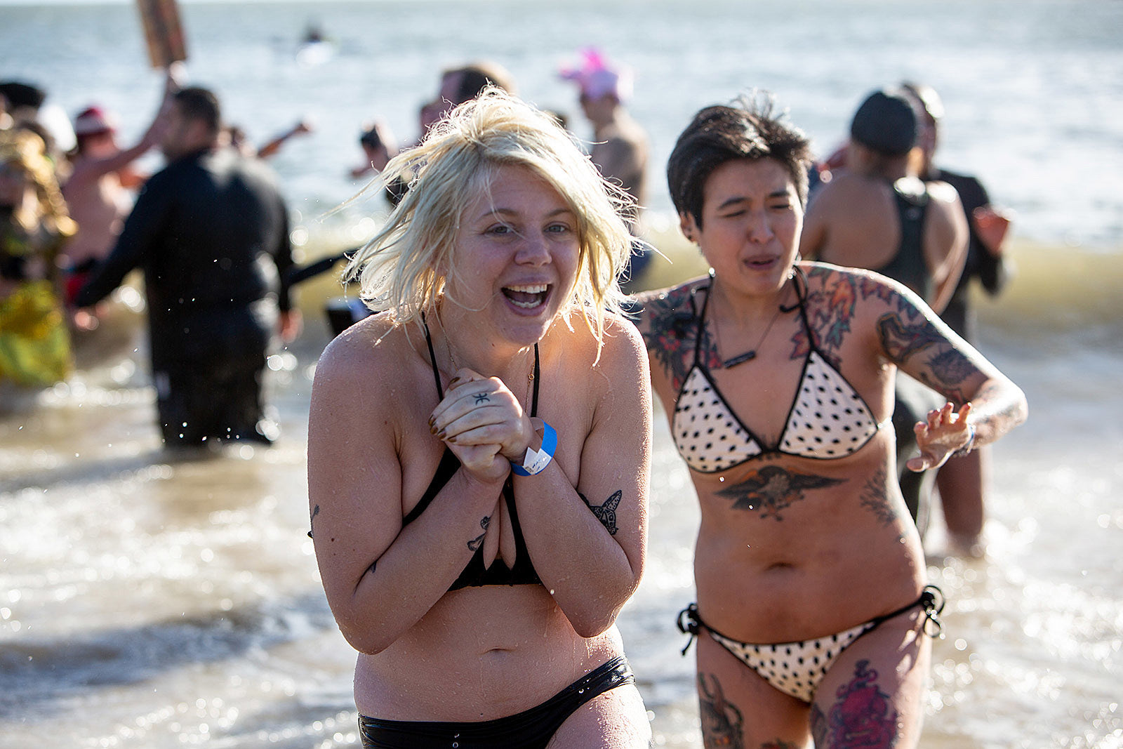 Coney Island Polar Bear New Year’s Day Swim 2019 in pics