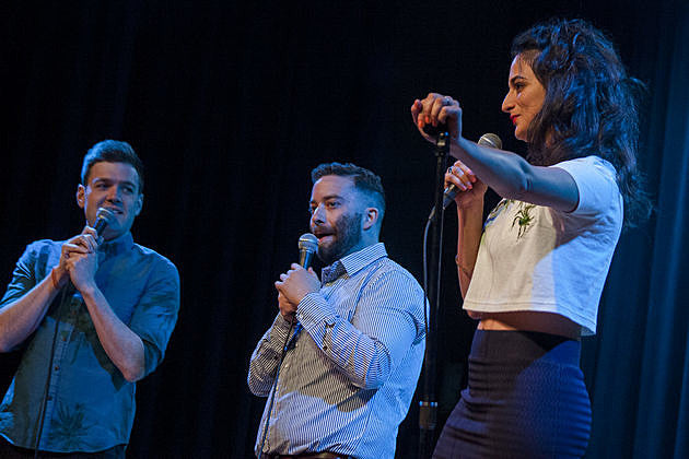 Jenny Slate, Gabe Liedman, Max Silvestri, Joe Mande, and Greg Johnson said goodbye to Big Terrific at Warsaw (pics)