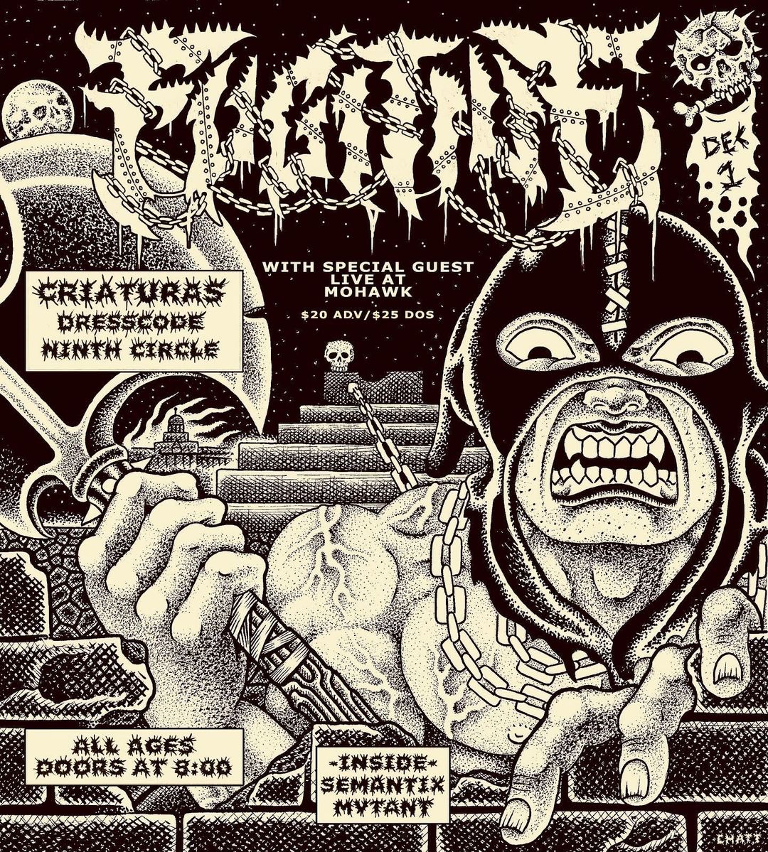 Power Trip played a surprise set after Fugitive at Mohawk! (video, setlist)