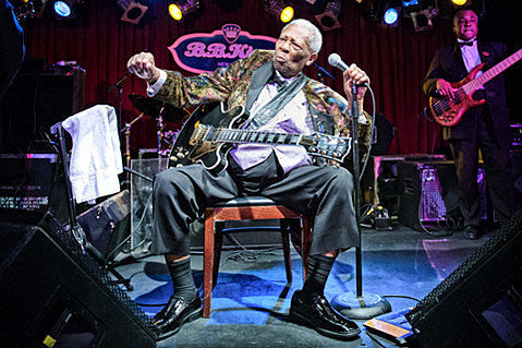 B.B. King hospitalized over the weekend, getting out today