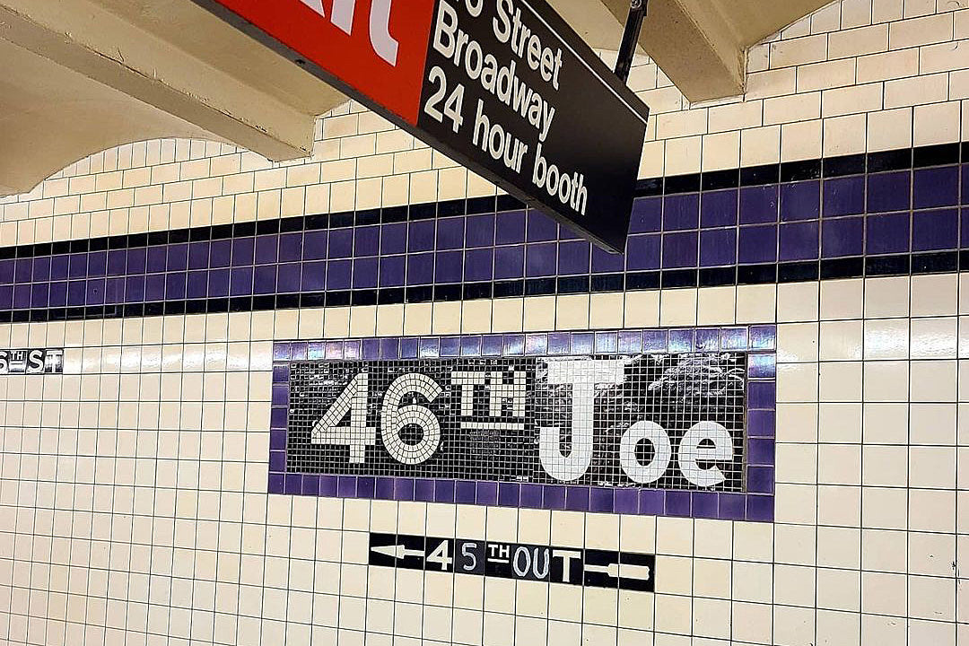 NYC subway station and street sign given makeover to celebrate Biden’s inauguration