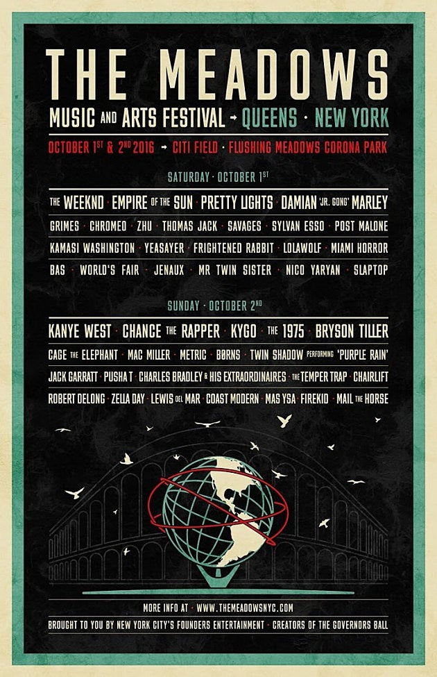 The Meadows fest reveals day-by-day lineups