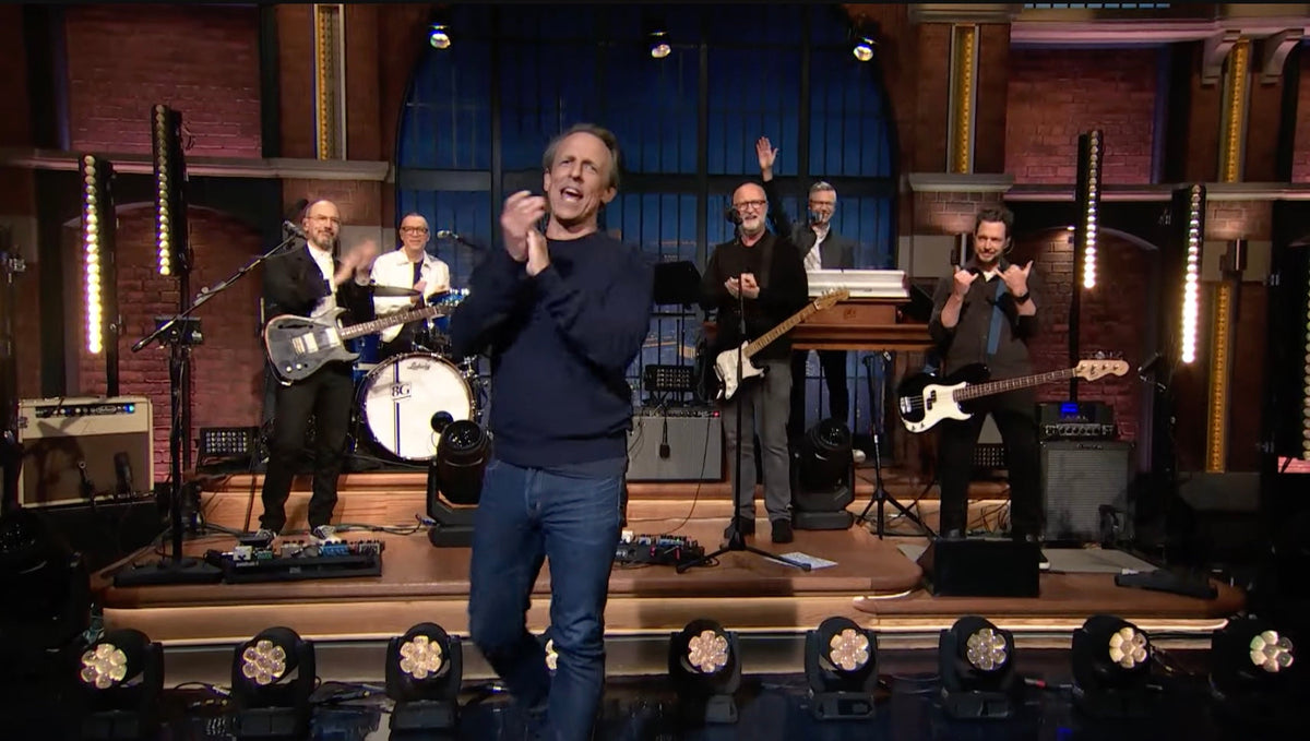 Watch Bob Mould & Fred Armisen join the 8G Band for final ‘Late Night with Seth Meyers’ performance