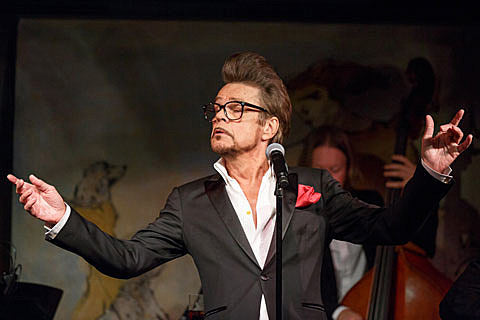 an interview w/ David Johansen aka Buster Poindexter (on the Cafe Carlye residency, NY Dolls status, Mitch Ryder & more)