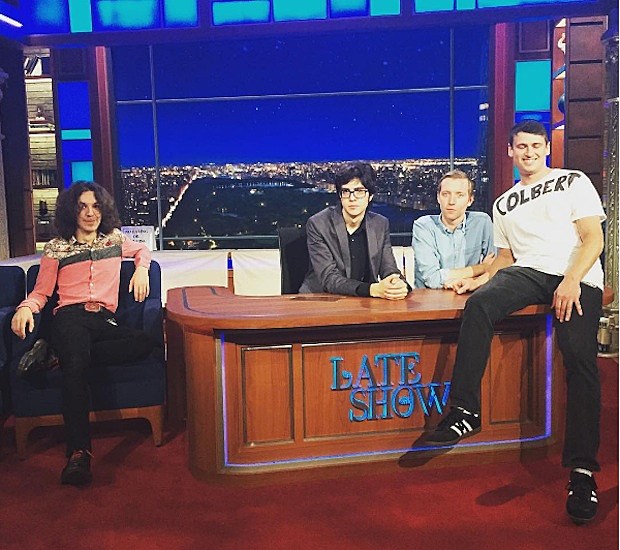 Car Seat Headrest played ‘Colbert’ while Wolf Parade played ‘Conan’ (watch)