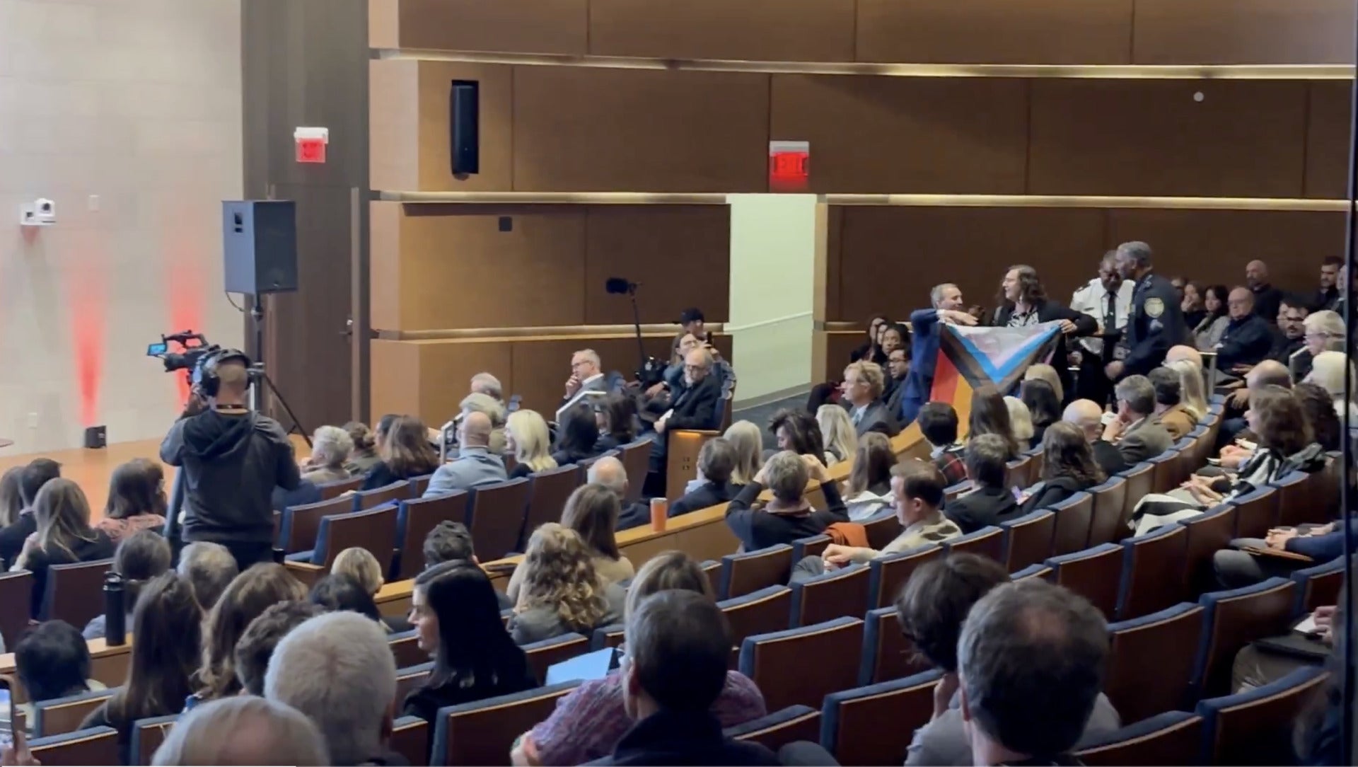 Video: Trans activist and musician Evan Greer thrown out of DC conference after confronting Nancy Mace
