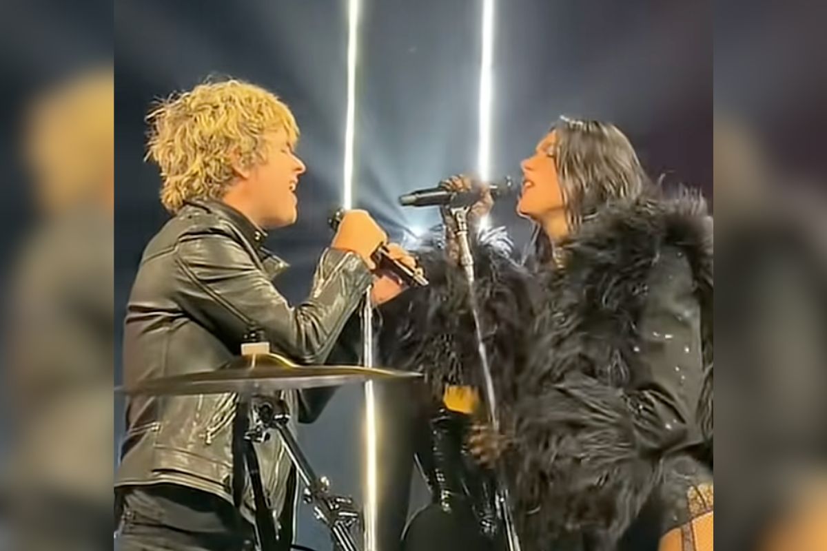 Watch Green Day’s Billie Joe Armstrong join Dua Lipa for “Wake Me Up When September Ends”