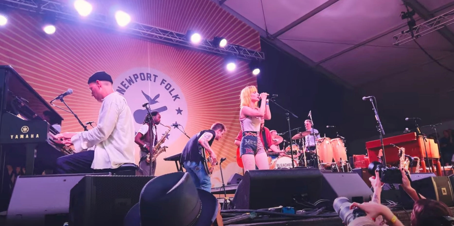 Newport Folk Fest had surprises from Hayley Williams, Waxahatchee, MJ Lenderman, Matt Berninger, YYYs & more