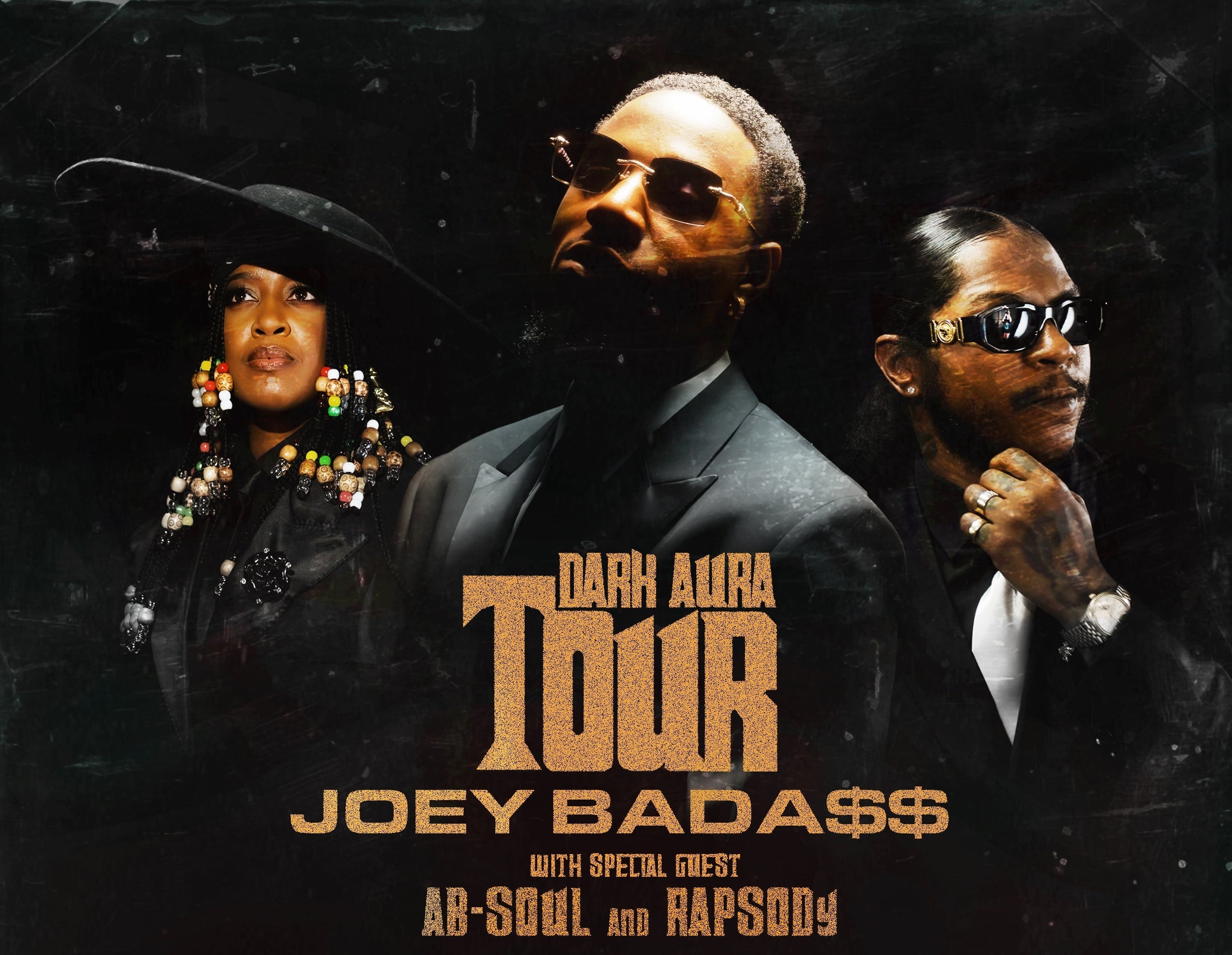 Joey Bada$$ announces tour with Rapsody & Ab-Soul, shares new song “Dark Aura”