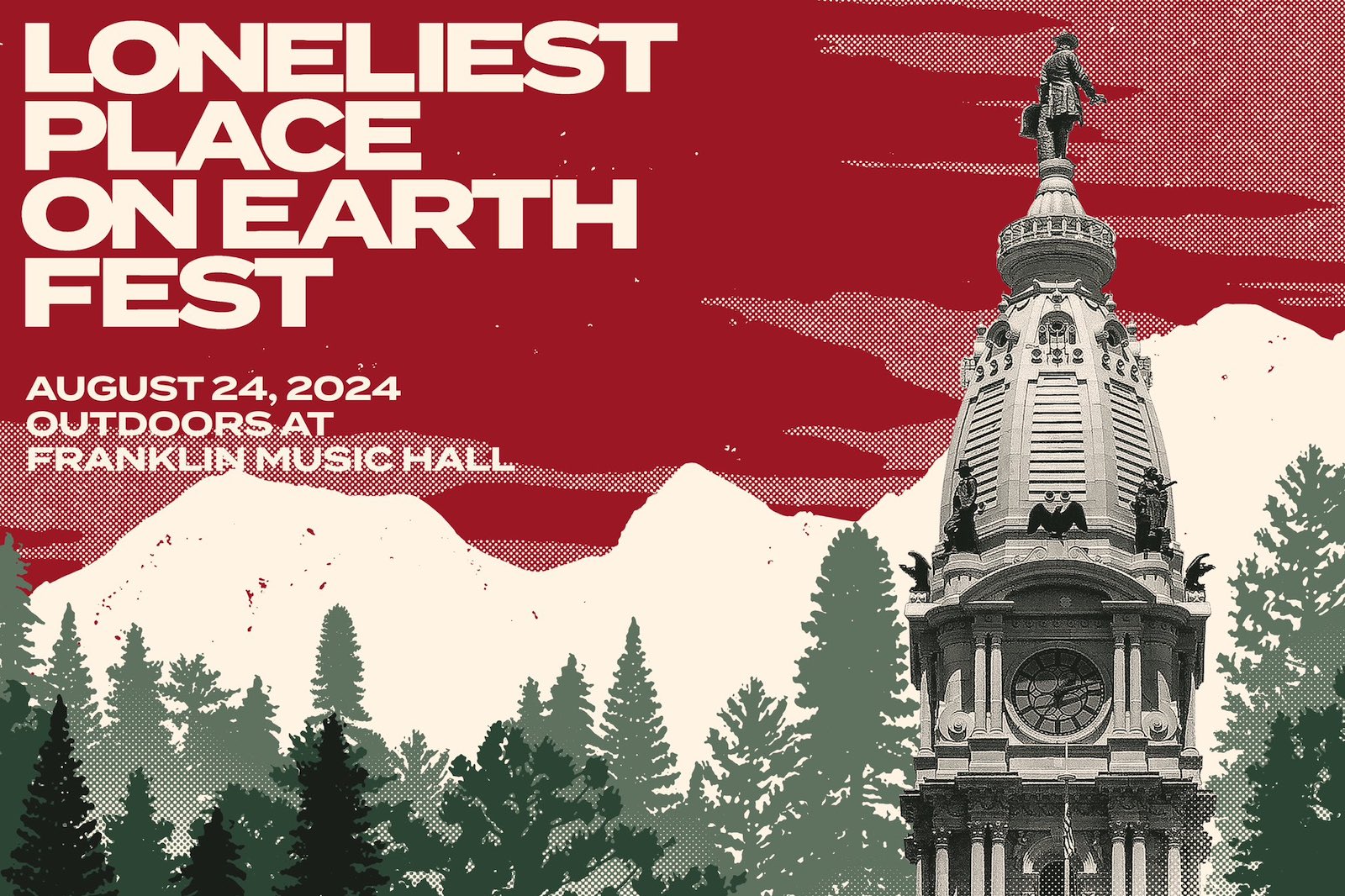 Loneliest Place On Earth 2024 lineup (Hot Mulligan, Aaron West, One Step Closer, more)
