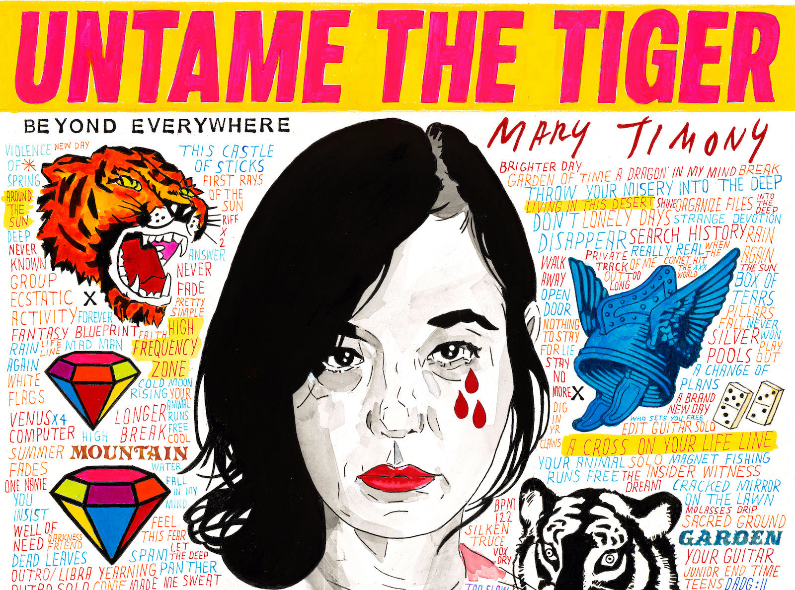 Mary Timony (Helium, Ex Hex) announces new solo album & tour, shares “Dominoes”