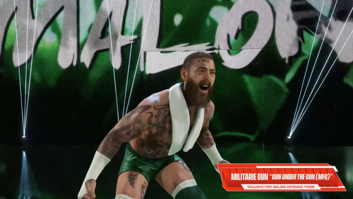 Militarie Gun provide Post Malone’s entrance music in new ‘WWE 2K24’ game (listen)