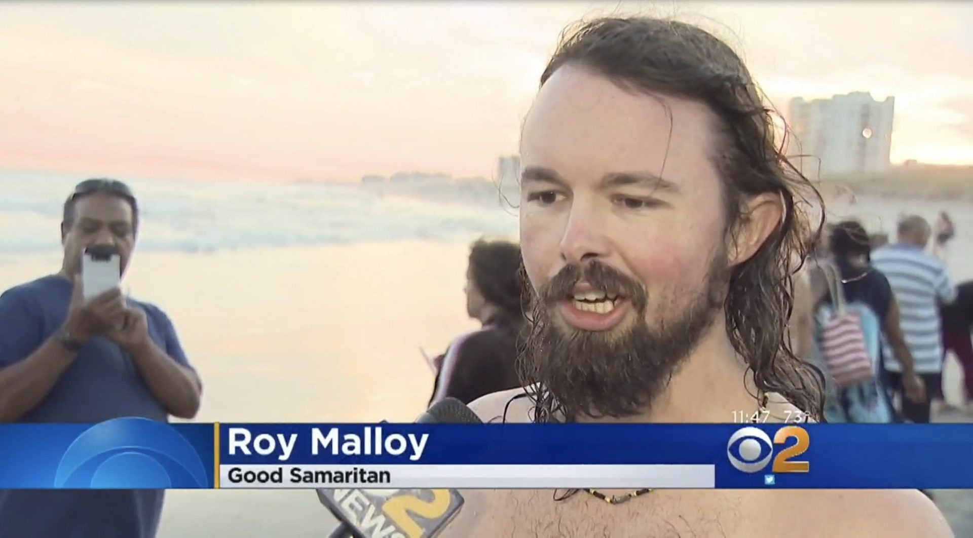 Alex Cameron’s saxophonist Roy Molloy saves drowning surfer in Rockaways