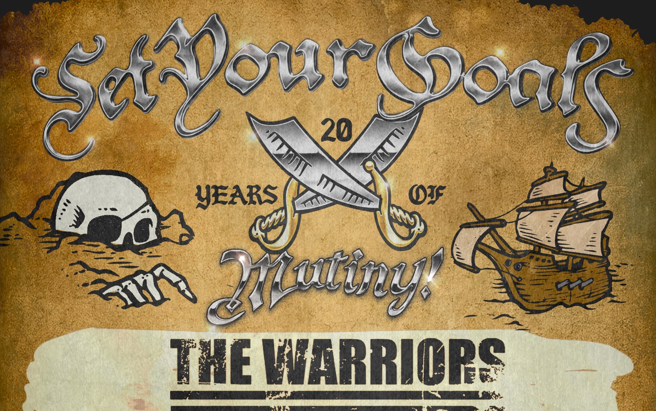 Set Your Goals book ‘Mutiny!’ 20th anniversary tour with The Warriors, I Am The Avalanche, more