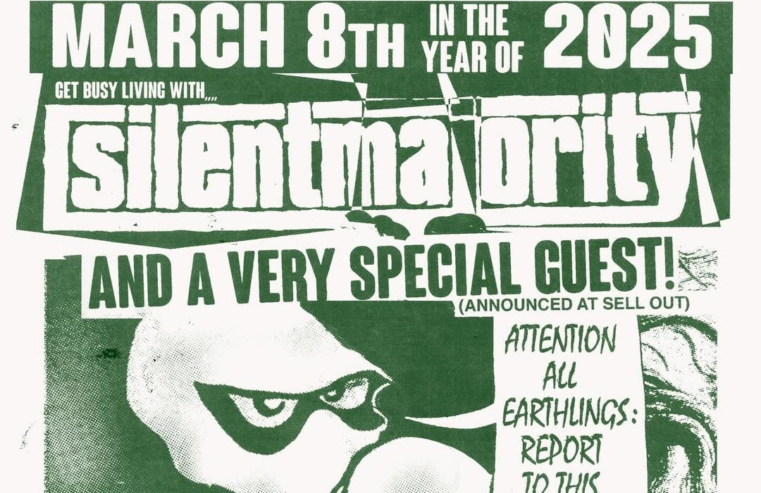 Silent Majority announce AMH show with surprise band, Kill Your Idols & more