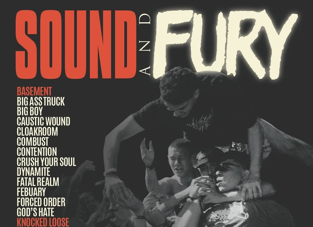Sound and Fury 2025 lineup: Knocked Loose, Basement, Trash Talk, God’s Hate, Cloakroom & more