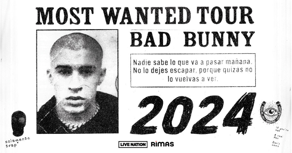 Bad Bunny announces 2024 North American tour (3 Barclays Center shows included)