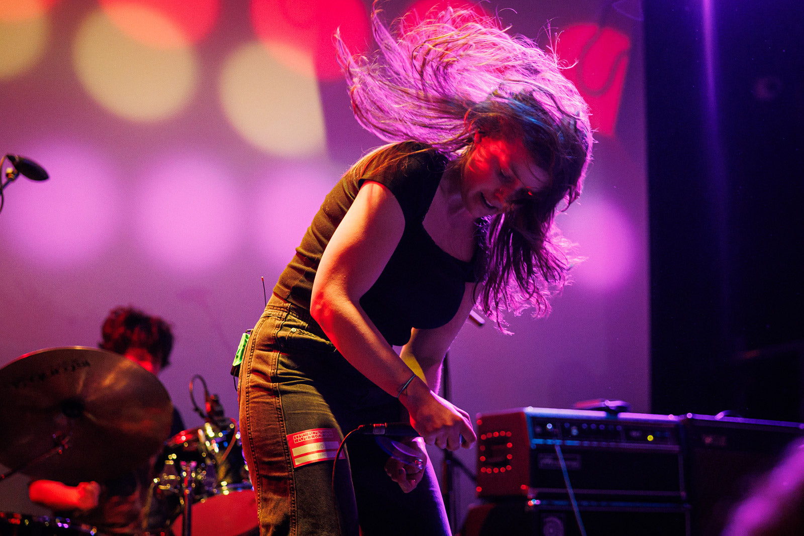 Cherry Glazerr, Guerilla Toss, Sex Week & more played NYC Abortion Access Benefit Series show (pics)