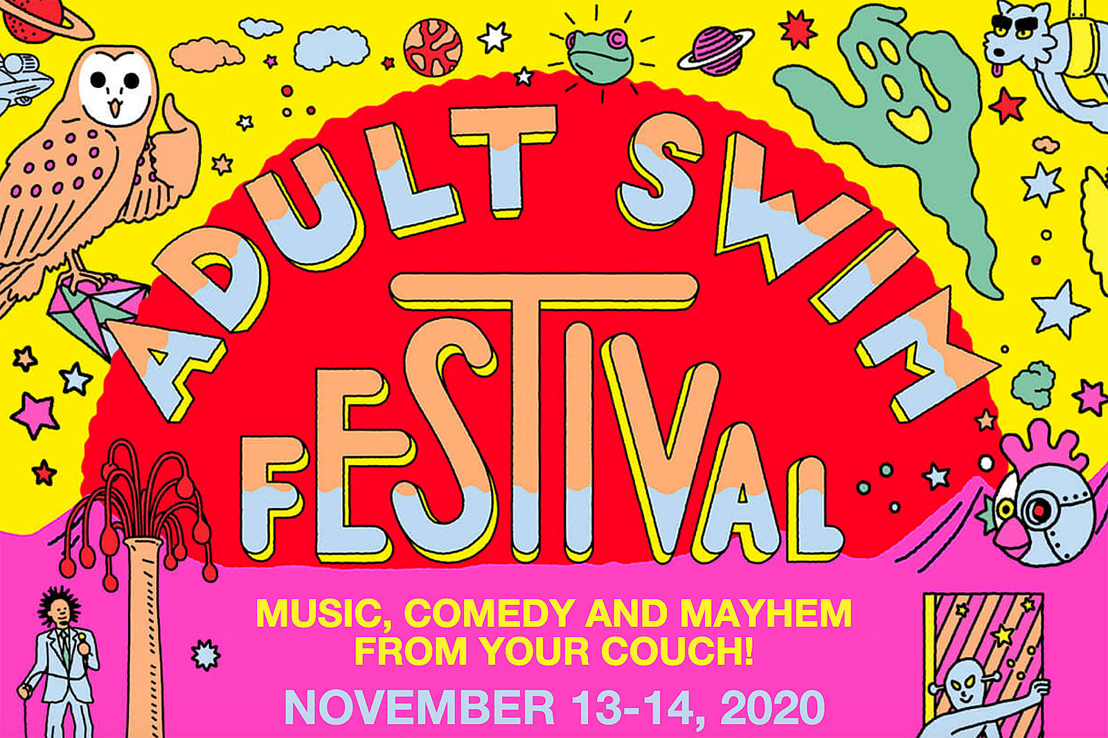 Adult Swim Festival streaming schedule (watch here)