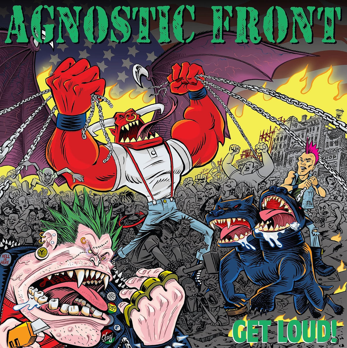 Agnostic Front announce new LP ‘GET LOUD!’ – listen to “Spray Painted Walls”