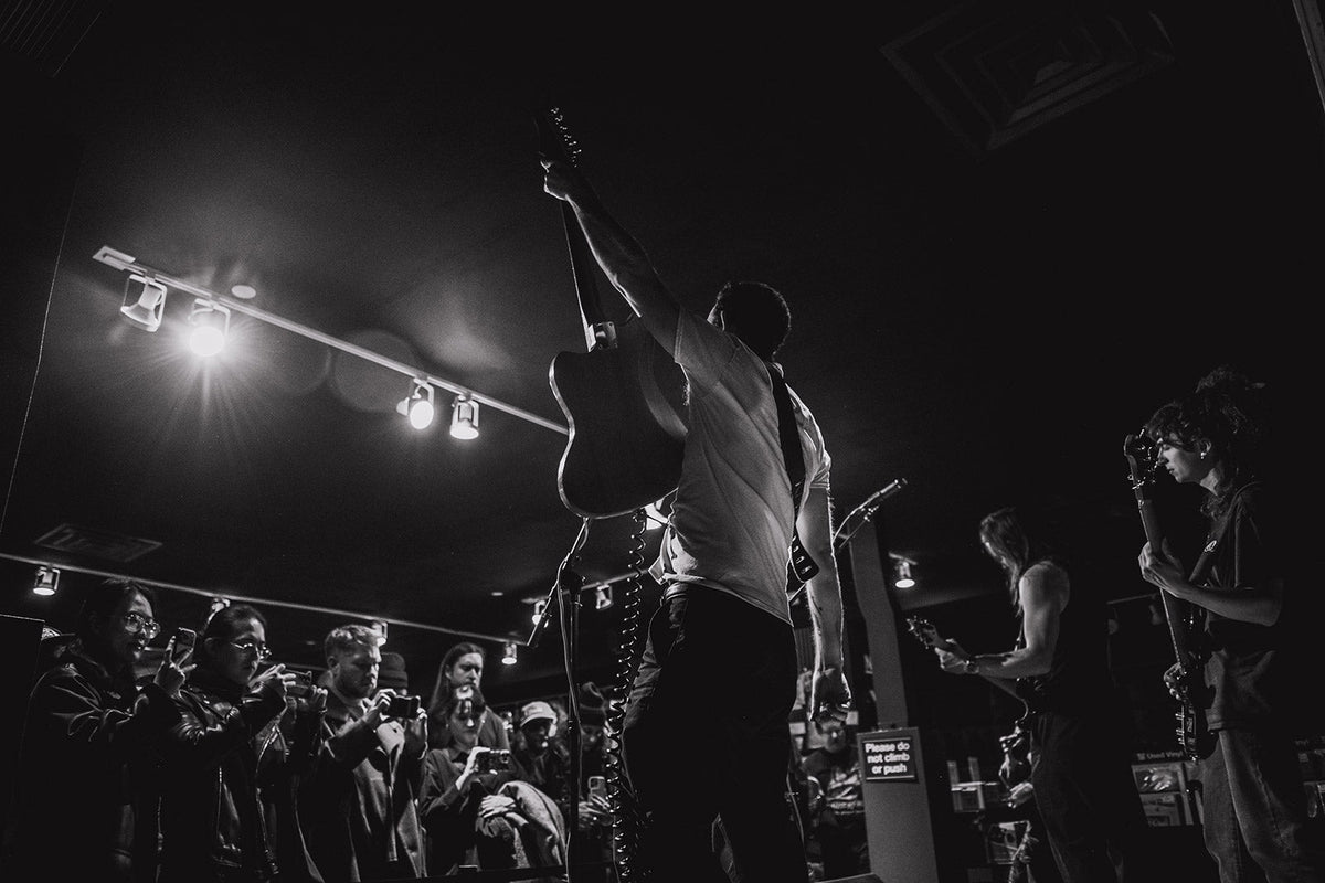 Agriculture played 3 NYC shows (Bowery Ballroom & Rough Trade pics)