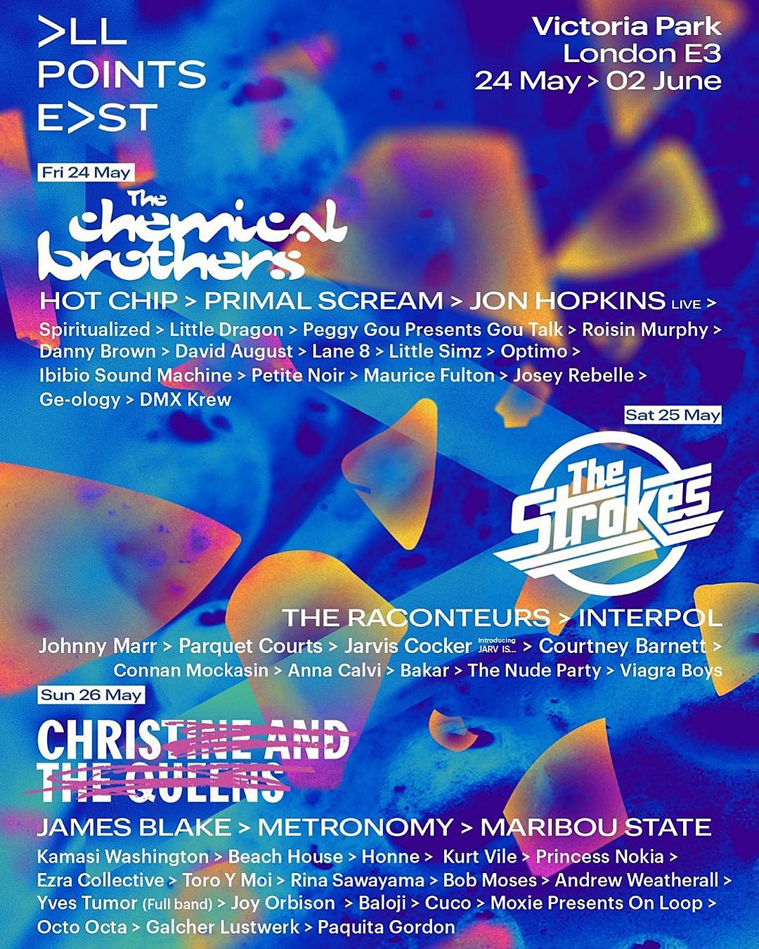 All Points East fest 2019 lineup