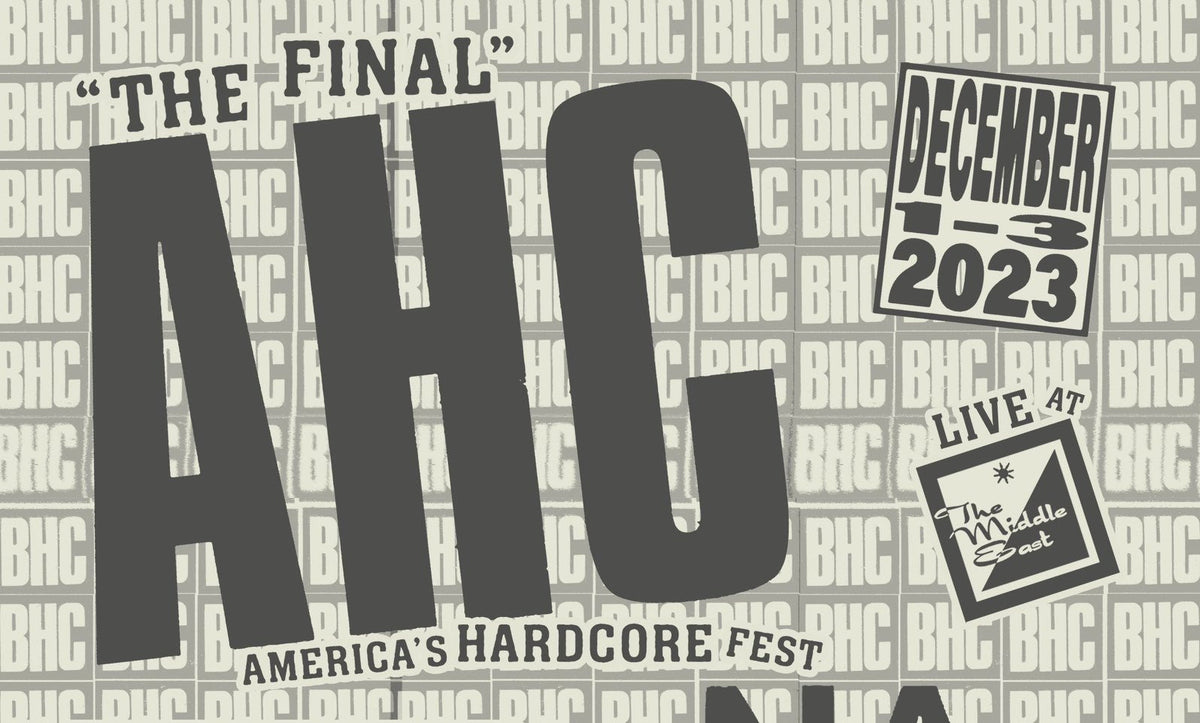 Last-ever AHC lineup announced: Negative Approach, Slapshot, Mindforce, Fury & more