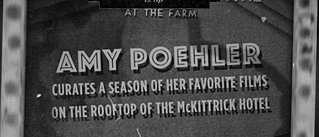 Amy Poehler’s favorite movies screening at McKittrick Hotel