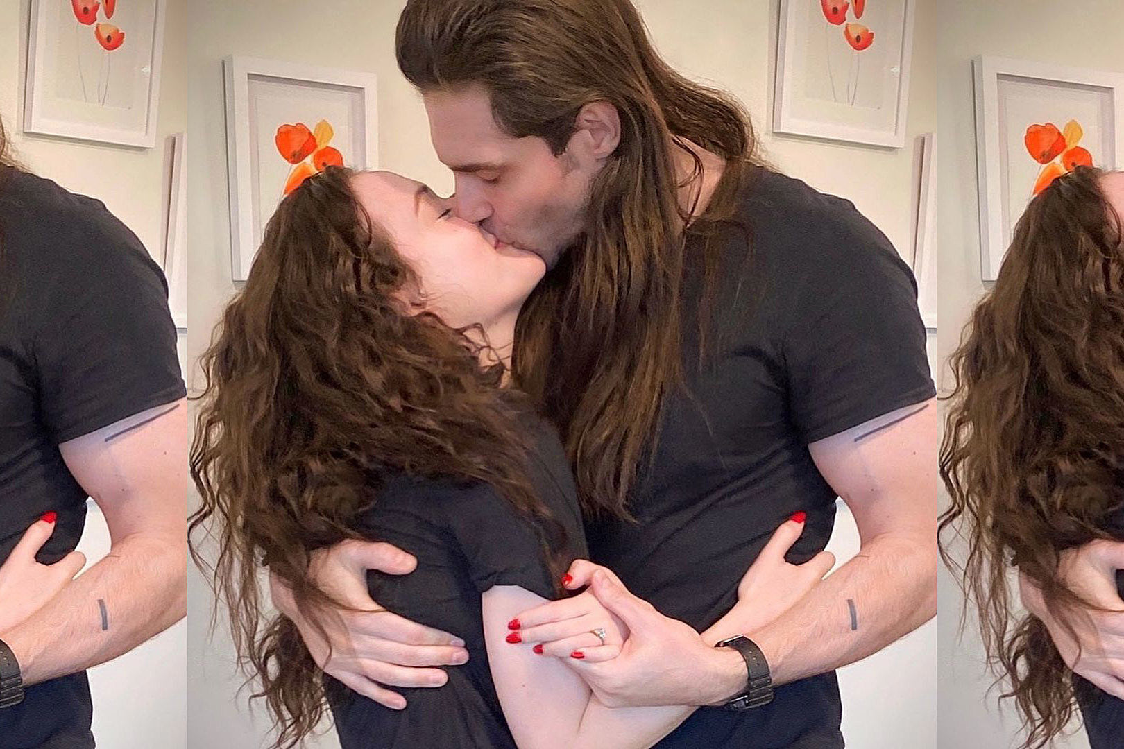 Andrew W.K. & Kat Dennings got engaged