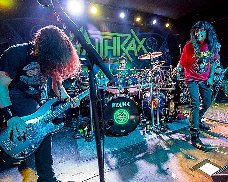 Anthrax played an intimate cancer benefit at Saint Vitus (pics, review, setlist)