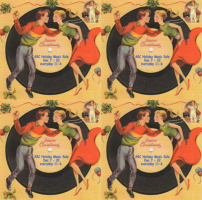 The ARChive of Contemporary Music’s 2019 Holiday Record & CD Sale (dates)