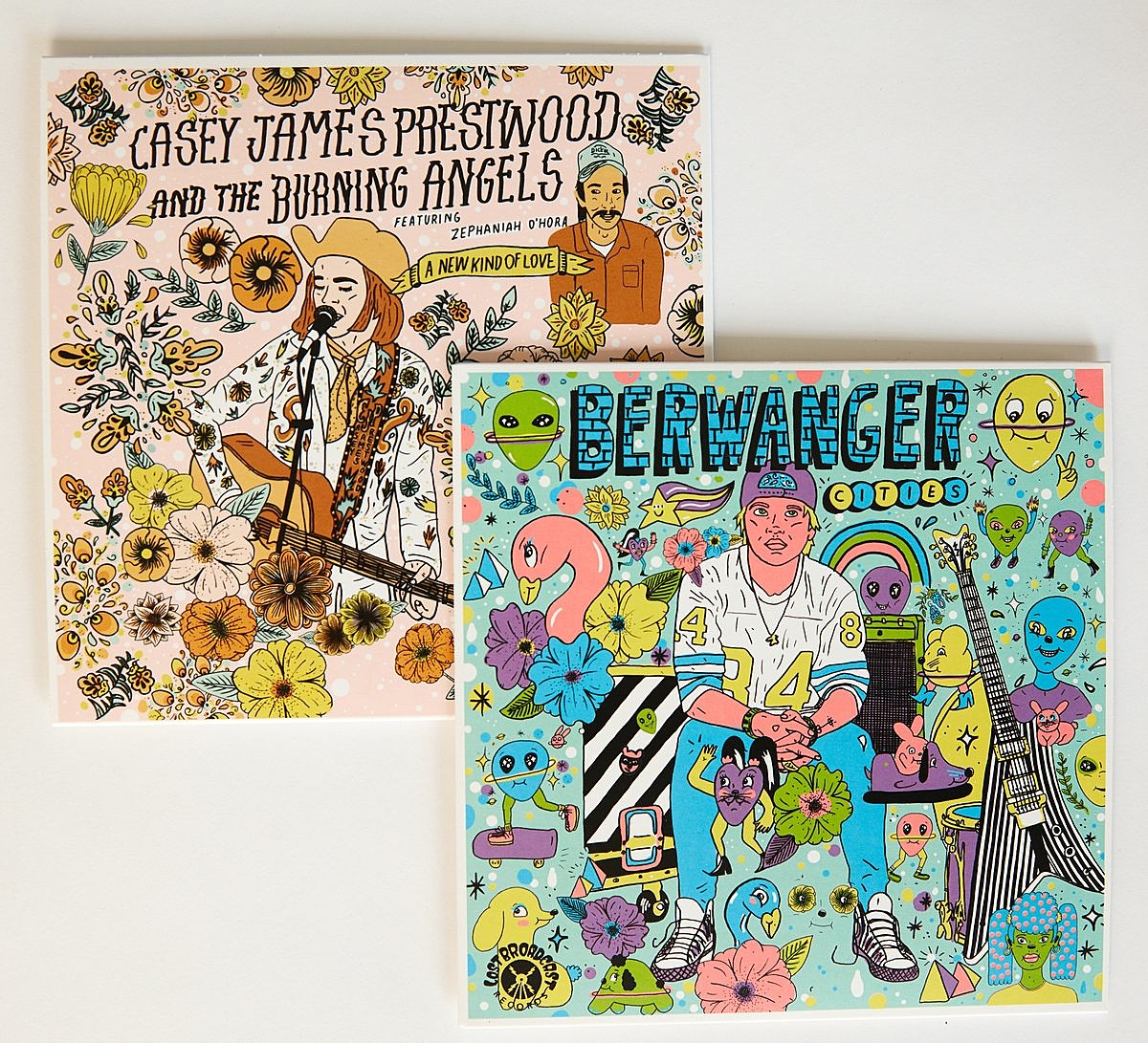 Josh Berwanger & Casey James Prestwood releasing split 7″ (stream it)