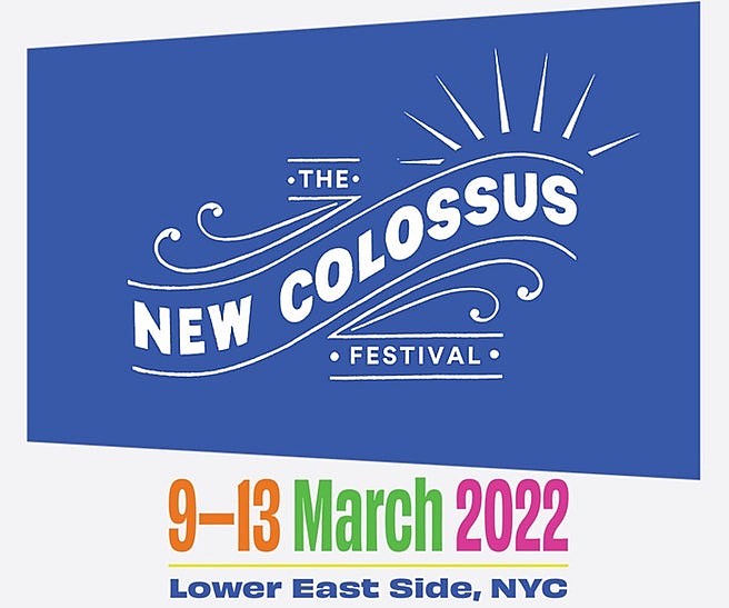 NYC’s New Colossus Festival announces initial 2022 lineup
