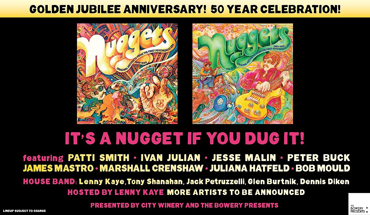 ‘Nuggets’ 50th Anniversary shows at City Winery on BV presale (password here)