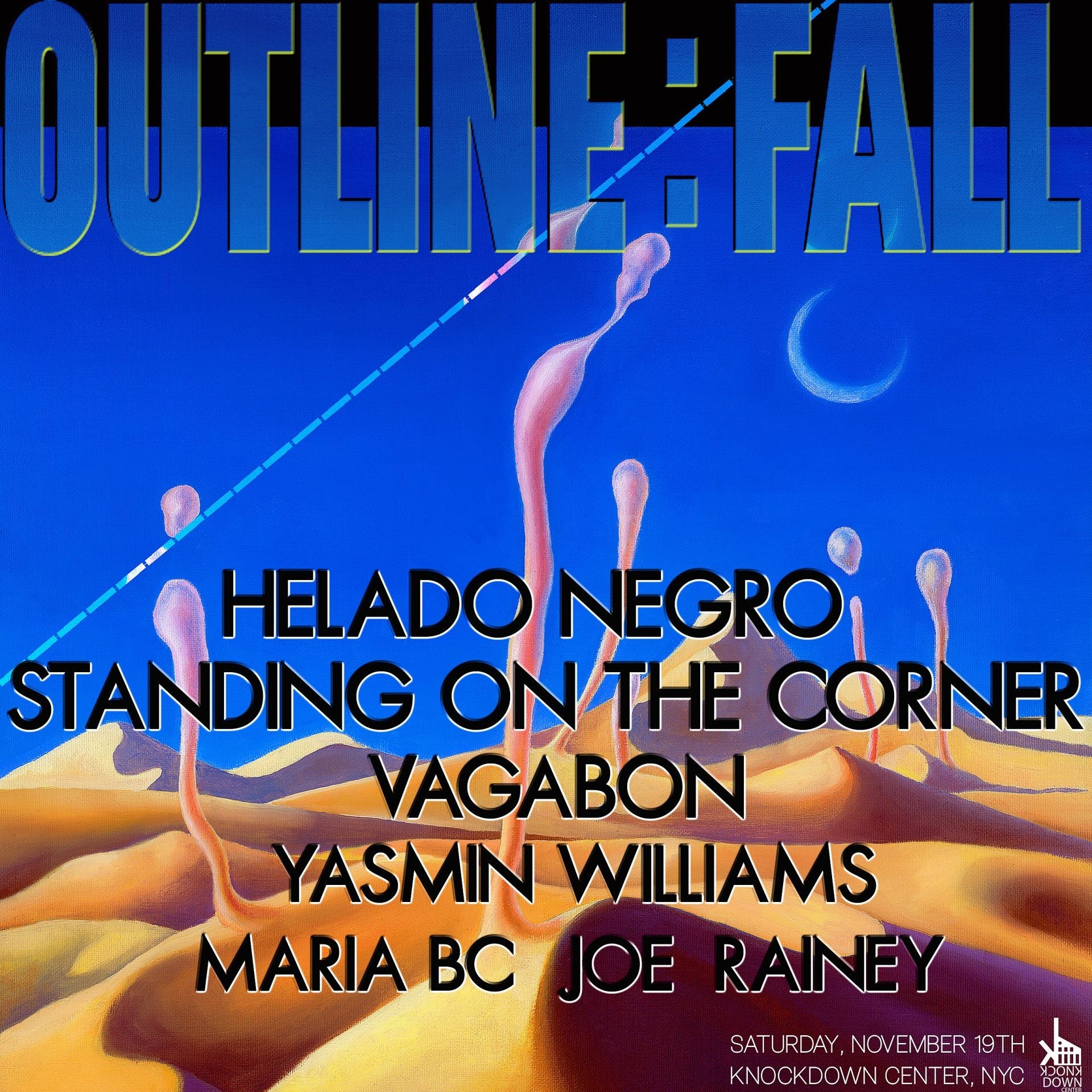 Helado Negro, Standing on the Corner, Vagabon, Joe Rainey & more playing Outline: Fall (lineup)
