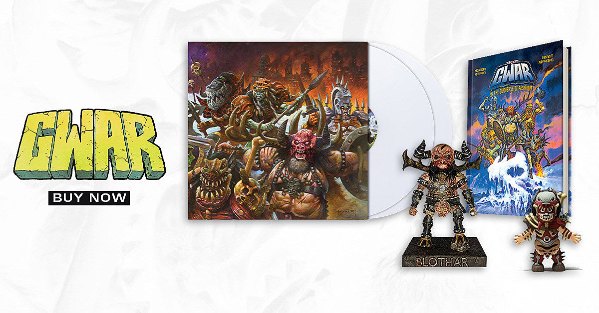 GWAR announce new LP, graphic novel & figures; pre-order exclusive vinyl