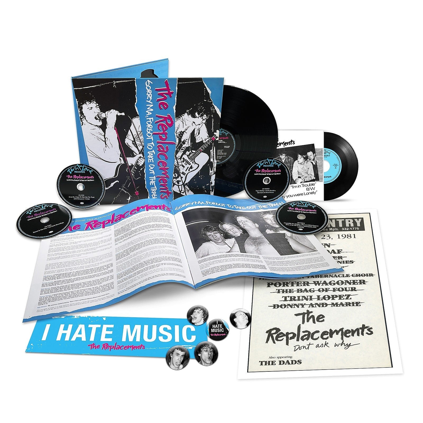 The Replacements’ ‘Sorry Ma, Forgot to Take Out the Trash’ getting deluxe 40th anniversary edition