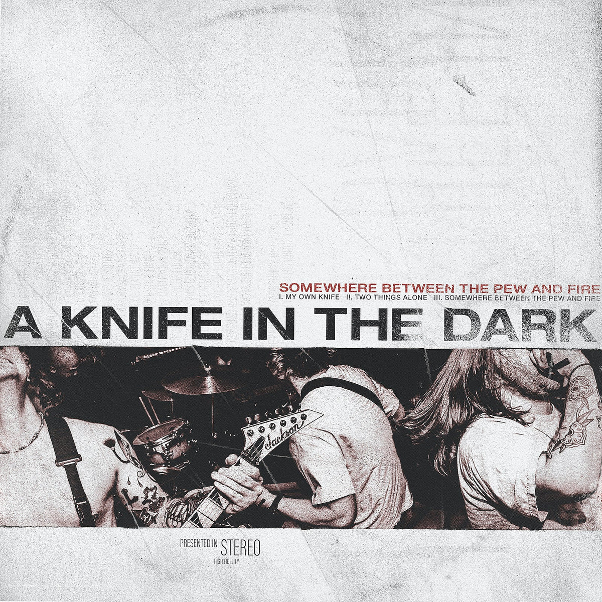 A Knife In The Dark (ex-The Burning Wind) deliver heavy straightedge hardcore on debut EP