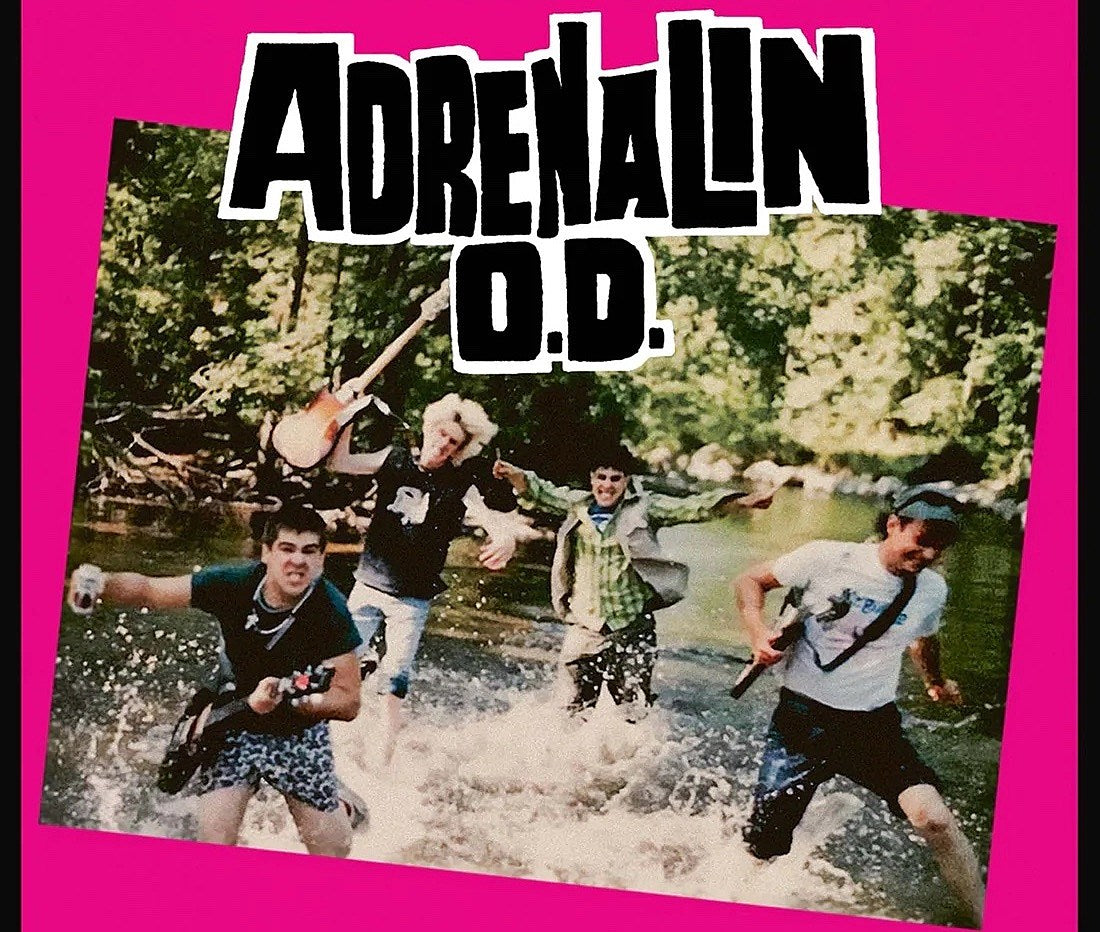 Adrenalin OD playing original lineup reunion shows to celebrate new book (up for pre-order now)
