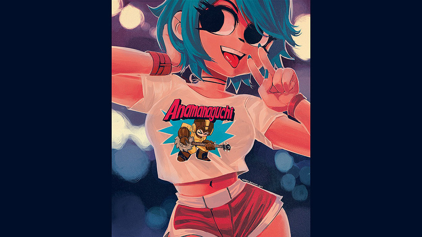 Anamanaguchi playing ‘Scott Pilgrim vs. The World: The Game’ soundtrack on tour