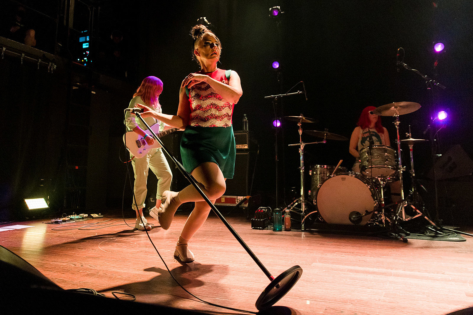 Bikini Kill played The Rooftop @ Pier 17 and Irving Plaza (pics, setlists, video)