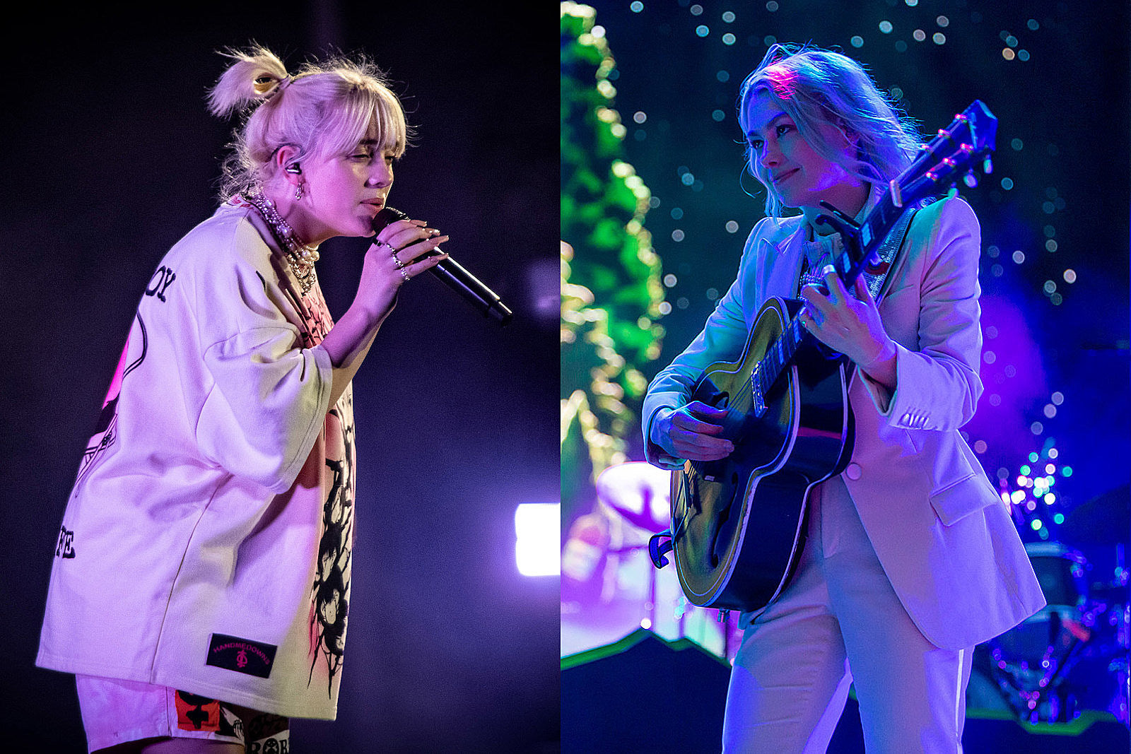 Watch Billie Eilish bring out Phoebe Bridgers for “Motion Sickness” in LA