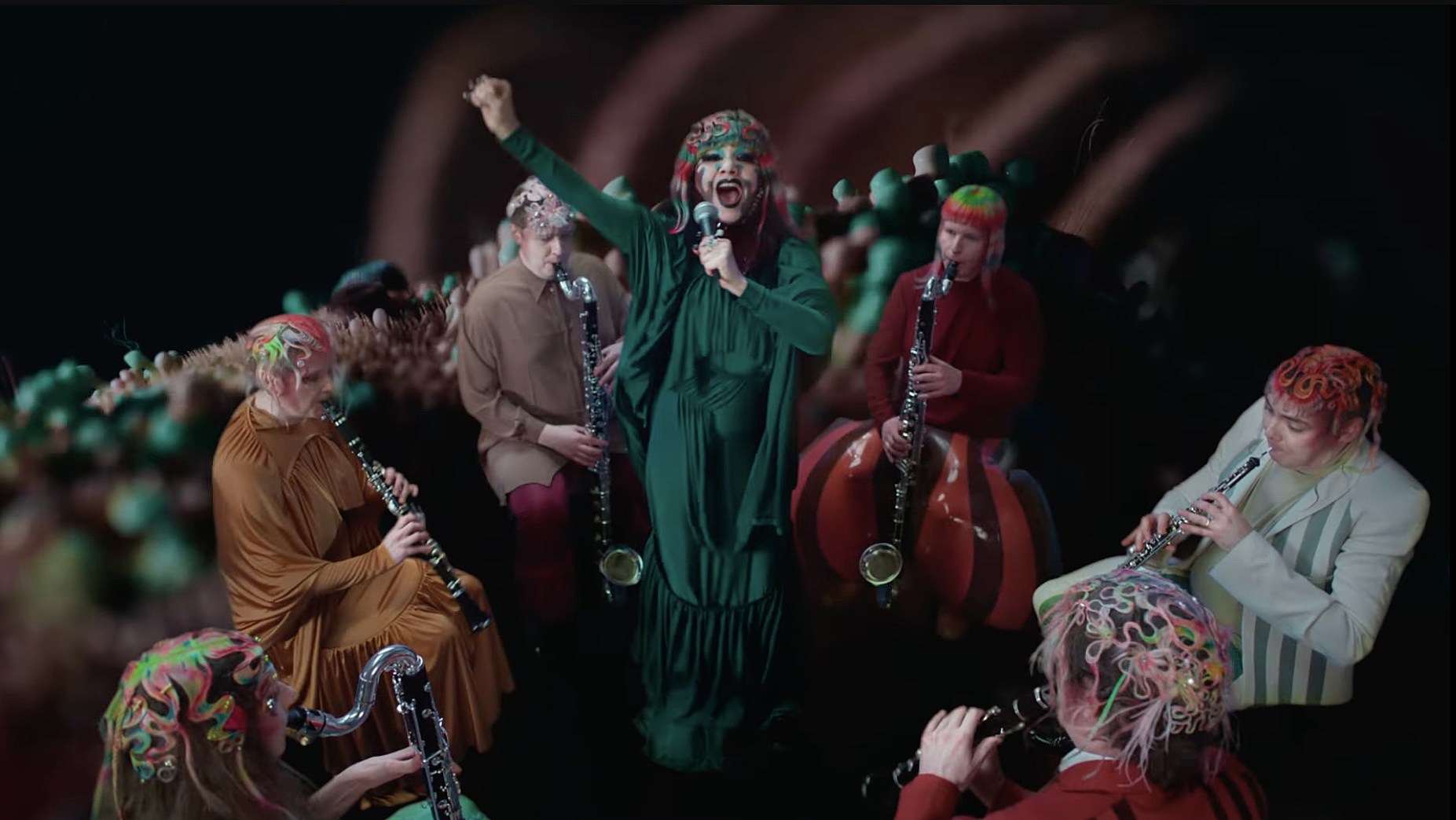 Watch Björk’s very shroomy “fossora” video
