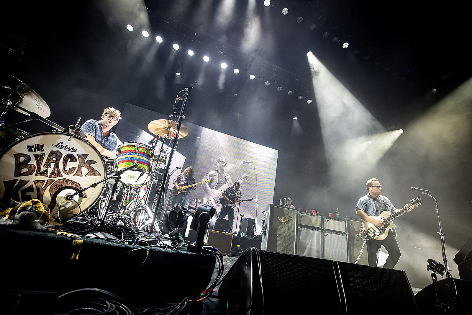 The Black Keys & Band of Horses played Jones Beach (pics, video, setlists)