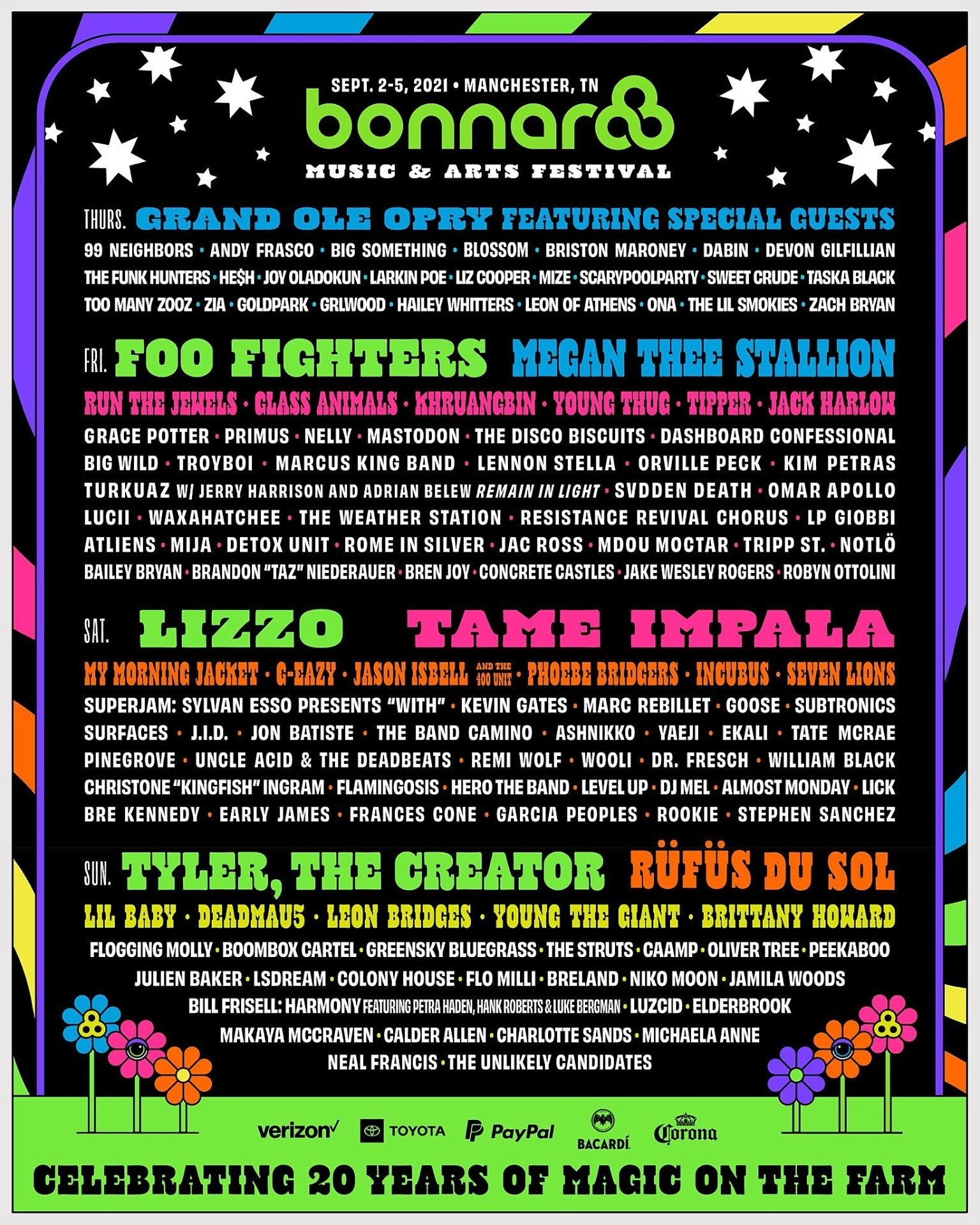 Bonnaroo 2021 cancelled