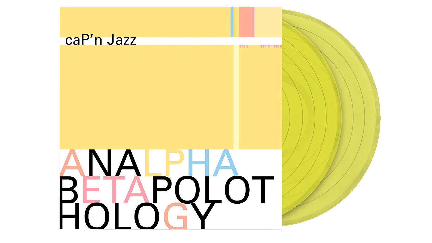 New exclusive vinyl: Cap’n Jazz’s ‘Analphabetapolothology’ on limited yellow LP