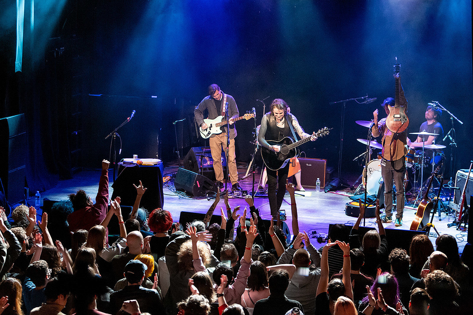 Anthony Green, Laura Jane Grace, Tim Kasher & Home is Where played Irving Plaza (pics, video)
