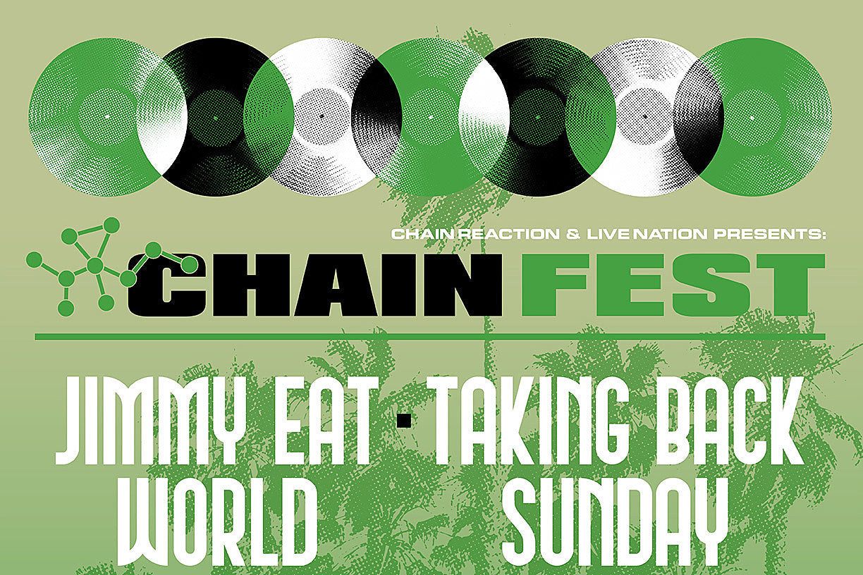 Chain Fest w/ Jimmy Eat World, Taking Back Sunday & more happens this weekend in CA
