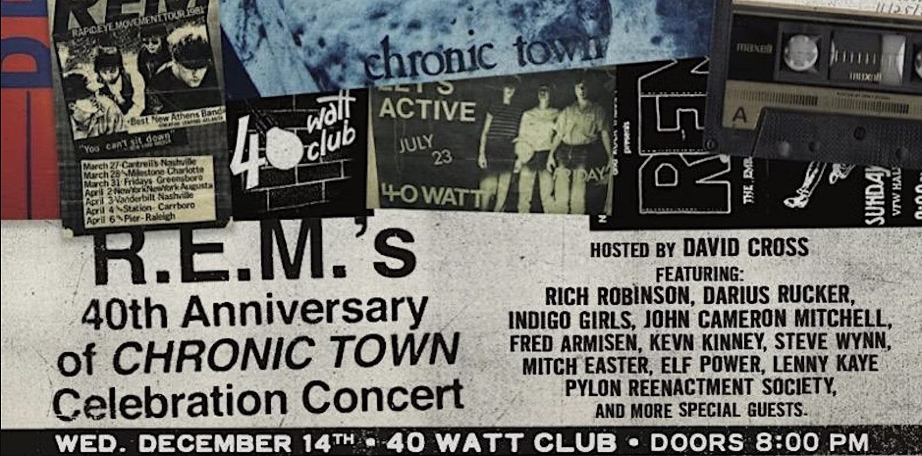 Watch members of R.E.M. & friends celebrate Chronic Town’s 40th anniversary in Athens, GA